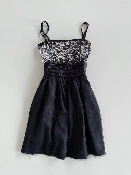 Sequin Vintage Dress-Bust 30