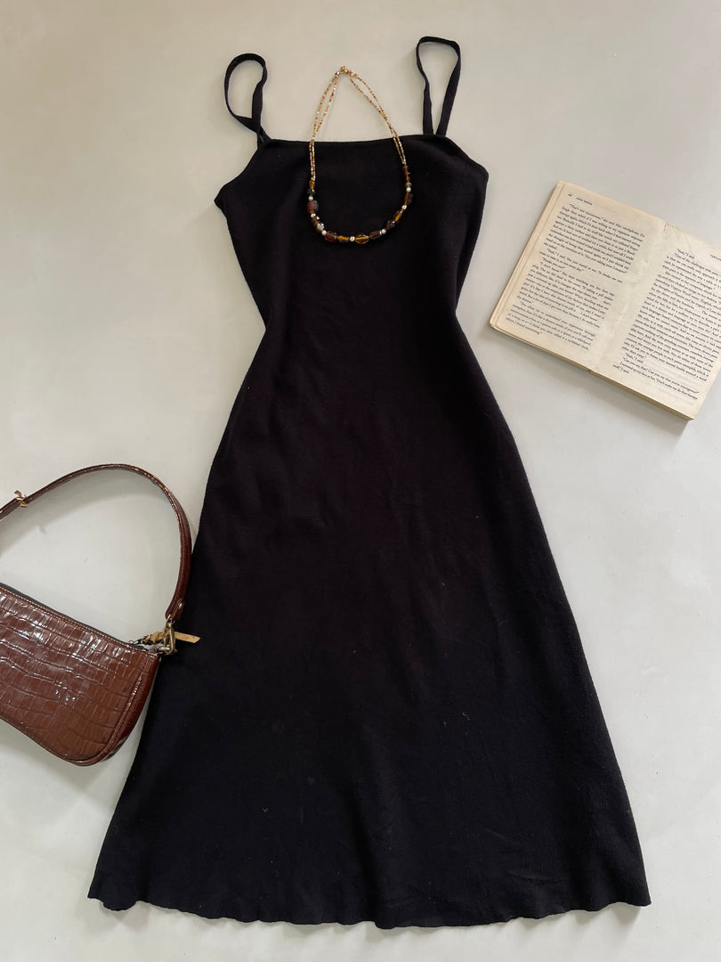 Black Winter Dress-Bust 34