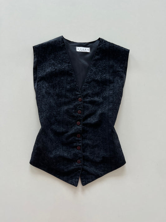 Axara Embroidered Waistcoat-Bust 40