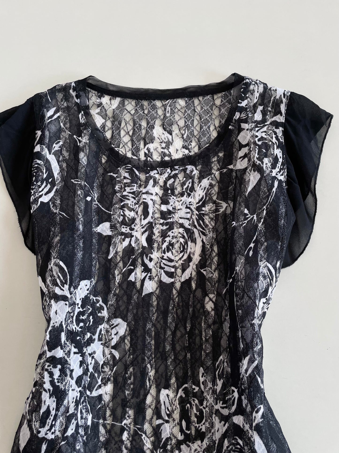 Sheer Top-Bust 40 to 42