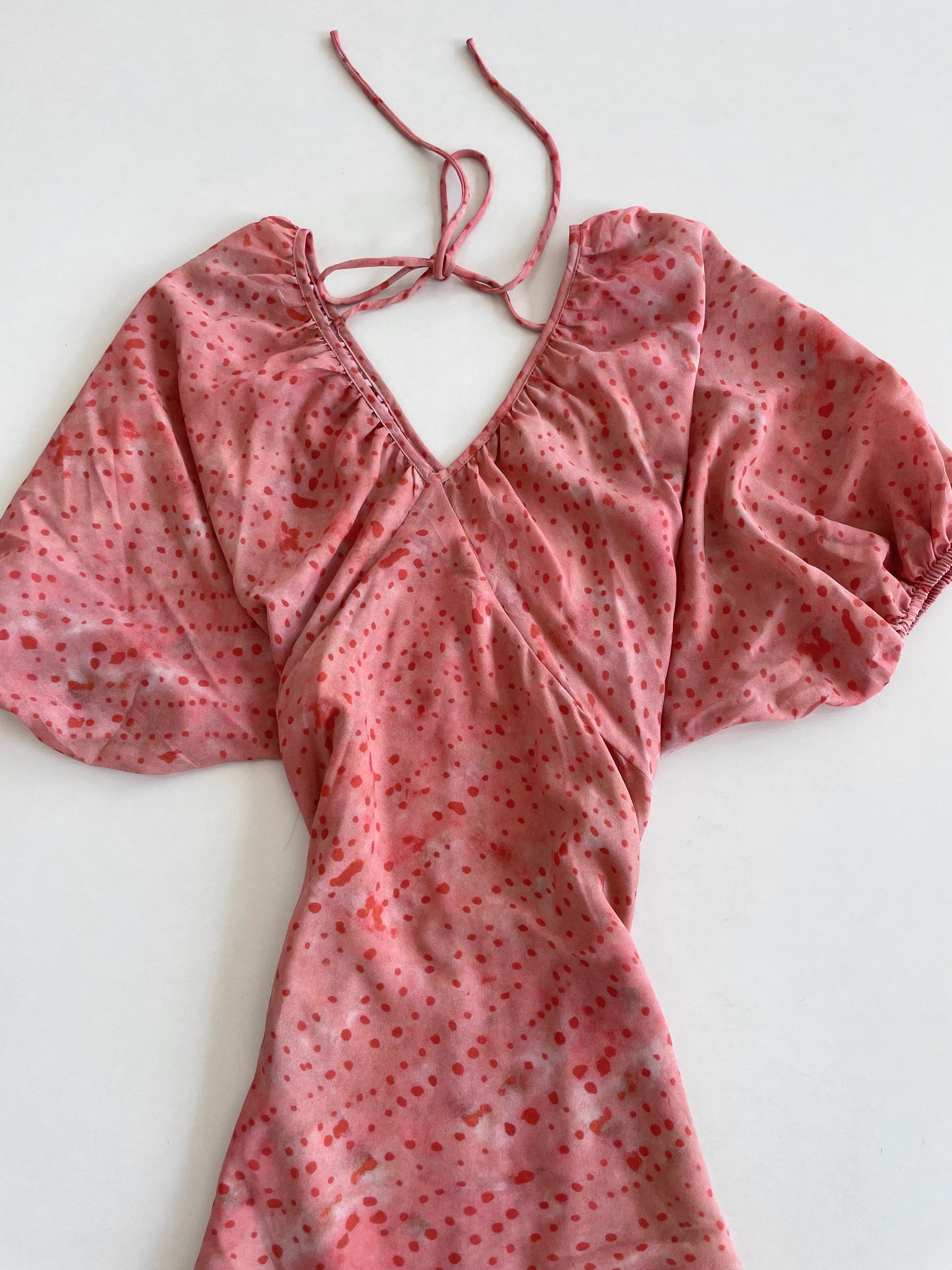 Vintage Semi Sheer Dress-Bust 40