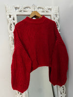 Load image into Gallery viewer, Simplee Chunky Pinterest Sweater-Chest 56