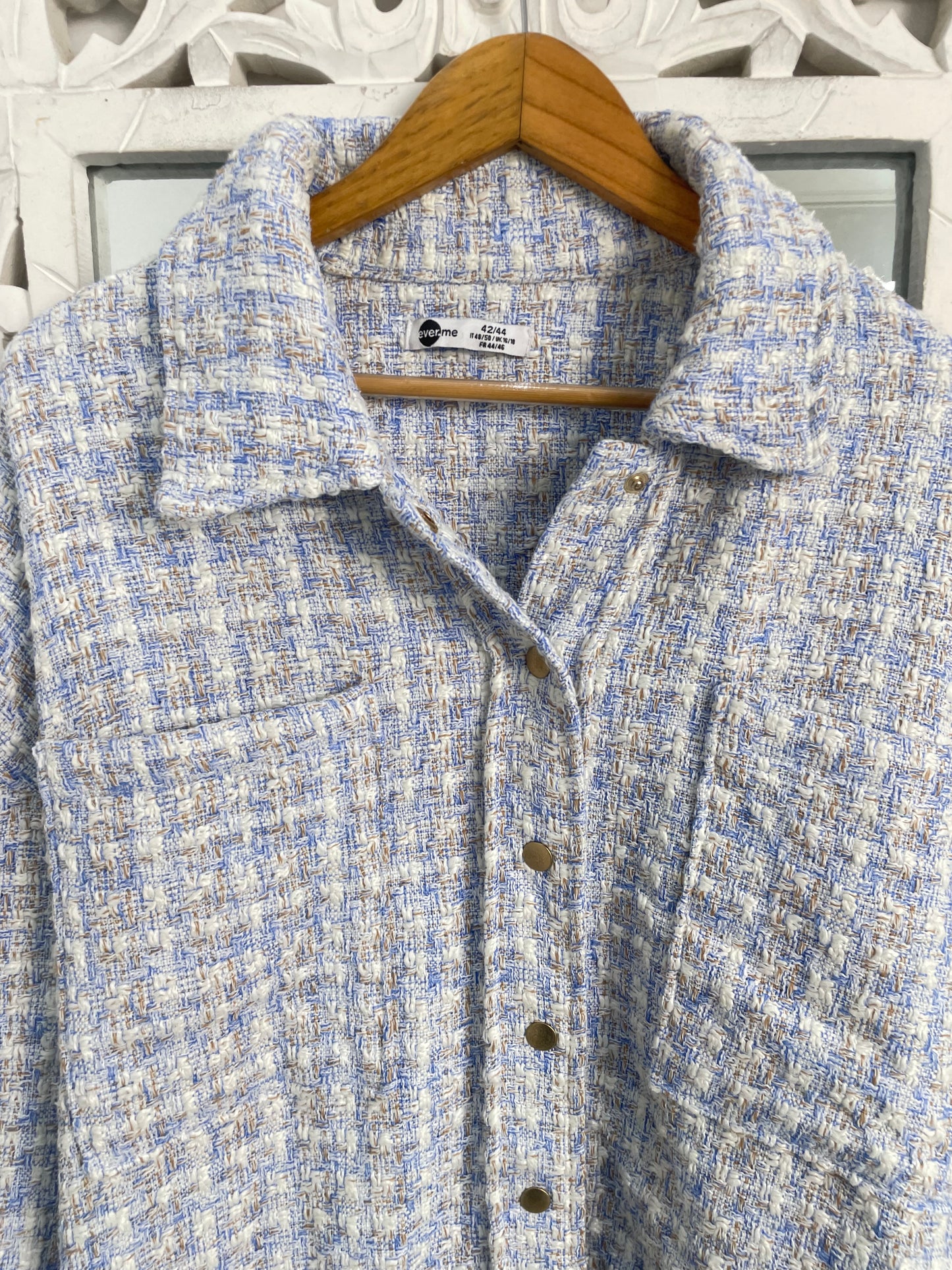 Super Thick Warm Shacket-Chest 48