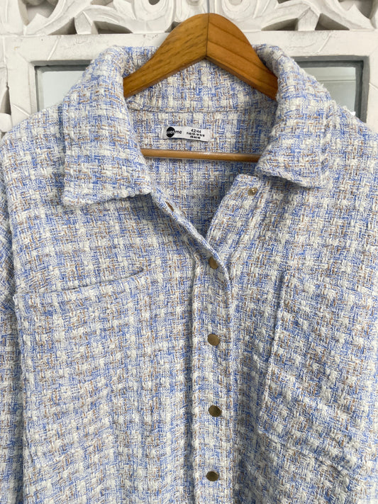 Super Thick Warm Shacket-Chest 48