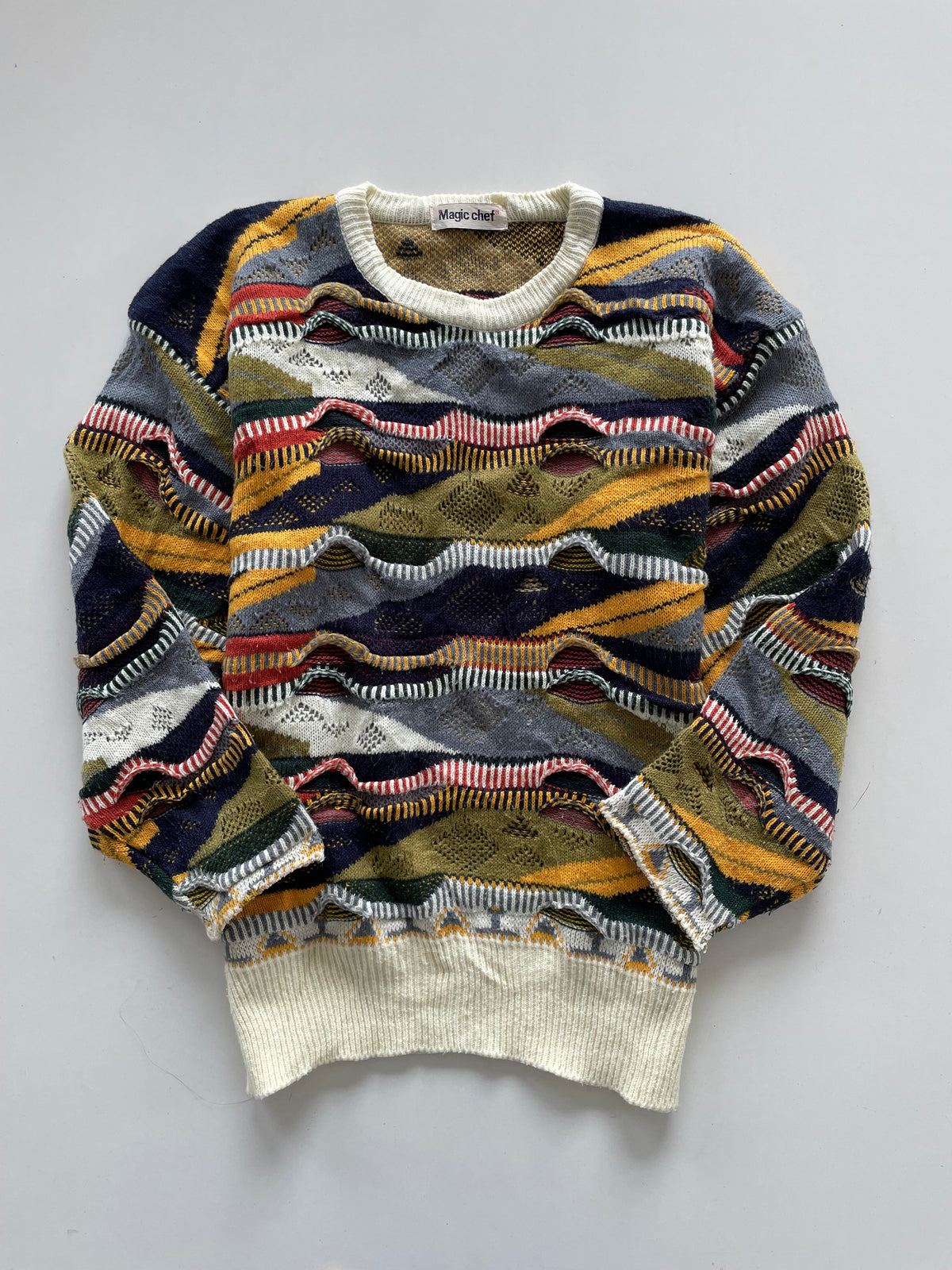 Magic Chef Vintage Wool Sweater-Bust 44