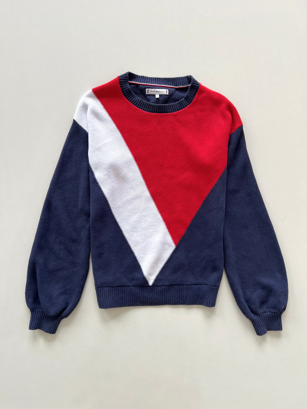 Tommy Hilfiger 100%Cotton Vintage Sweater-Bust 36
