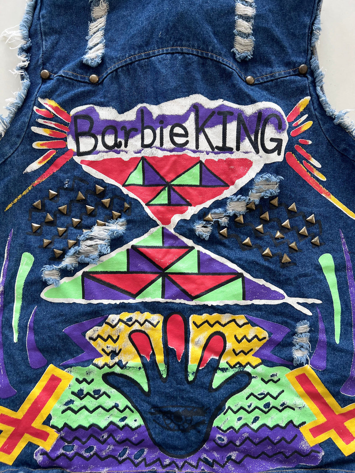 Now Idea By Denim Vest-Bust 42