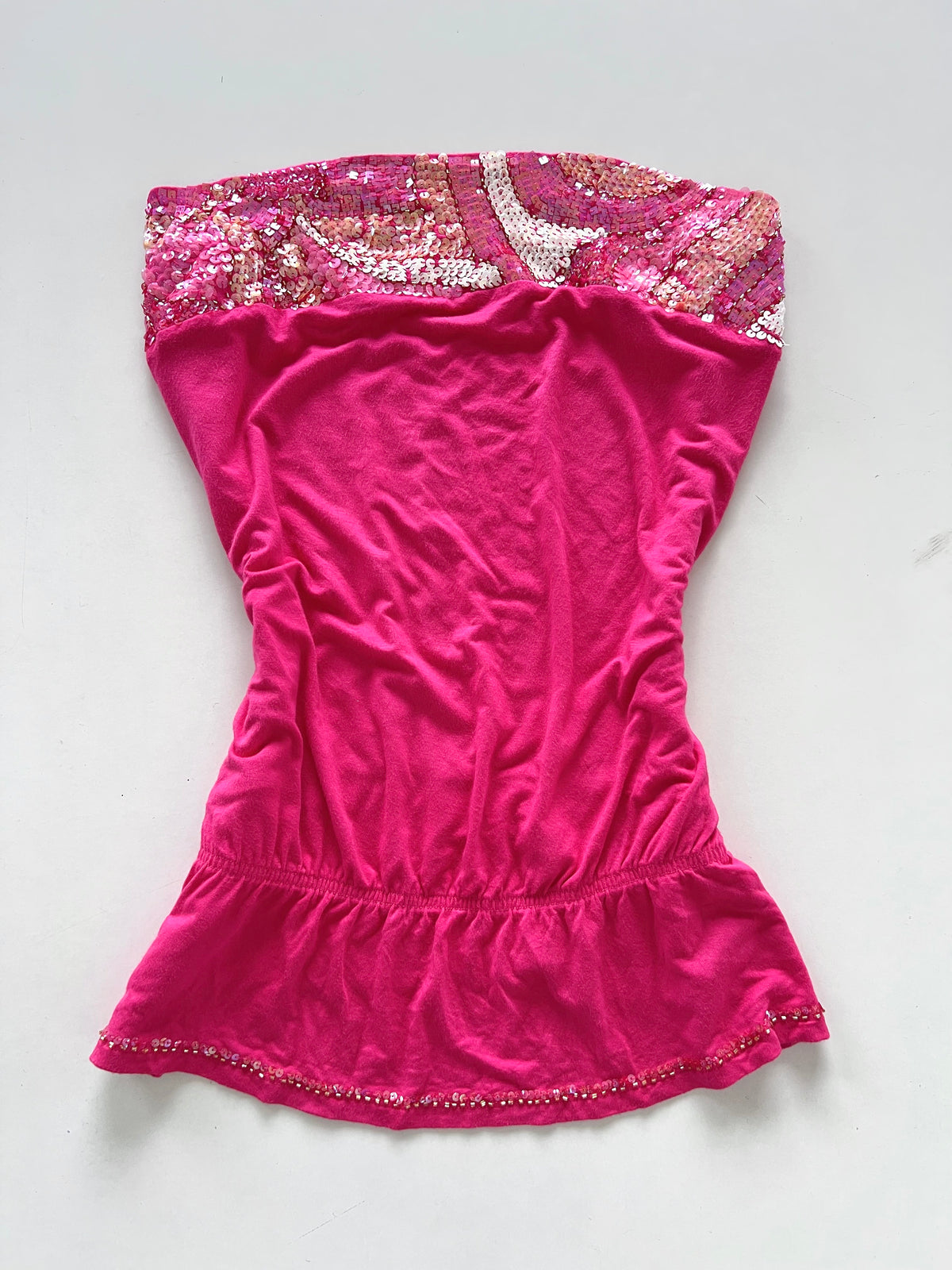 Next Sequin Tube Top-Bust 42
