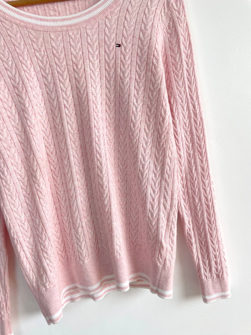 Vintage Tommy Hilfiger Cotton Pullover-Chest 38