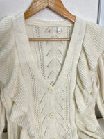 Load image into Gallery viewer, Ruffle Korean Soft Cardigan- Bust 36 to 40
