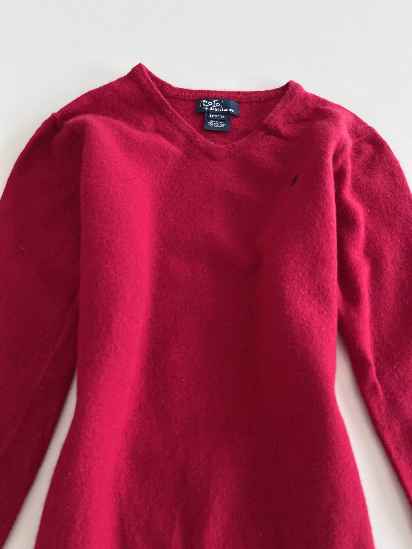 Ralph Lauren 100% Wool Vintage Sweater-Bust 30