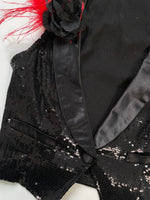 Load image into Gallery viewer, Sequin Top-Bust 34
