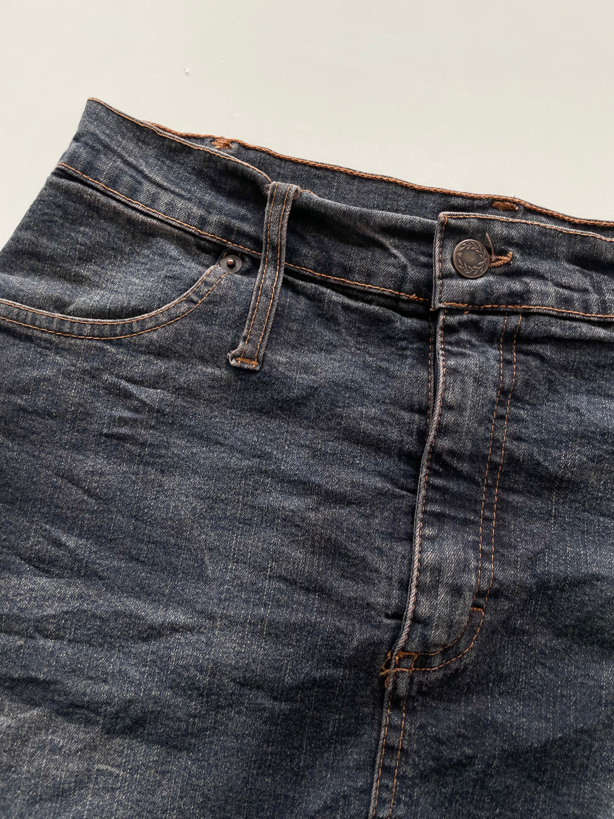 Rinascimento Vintage Denim Skirt-Waist 30