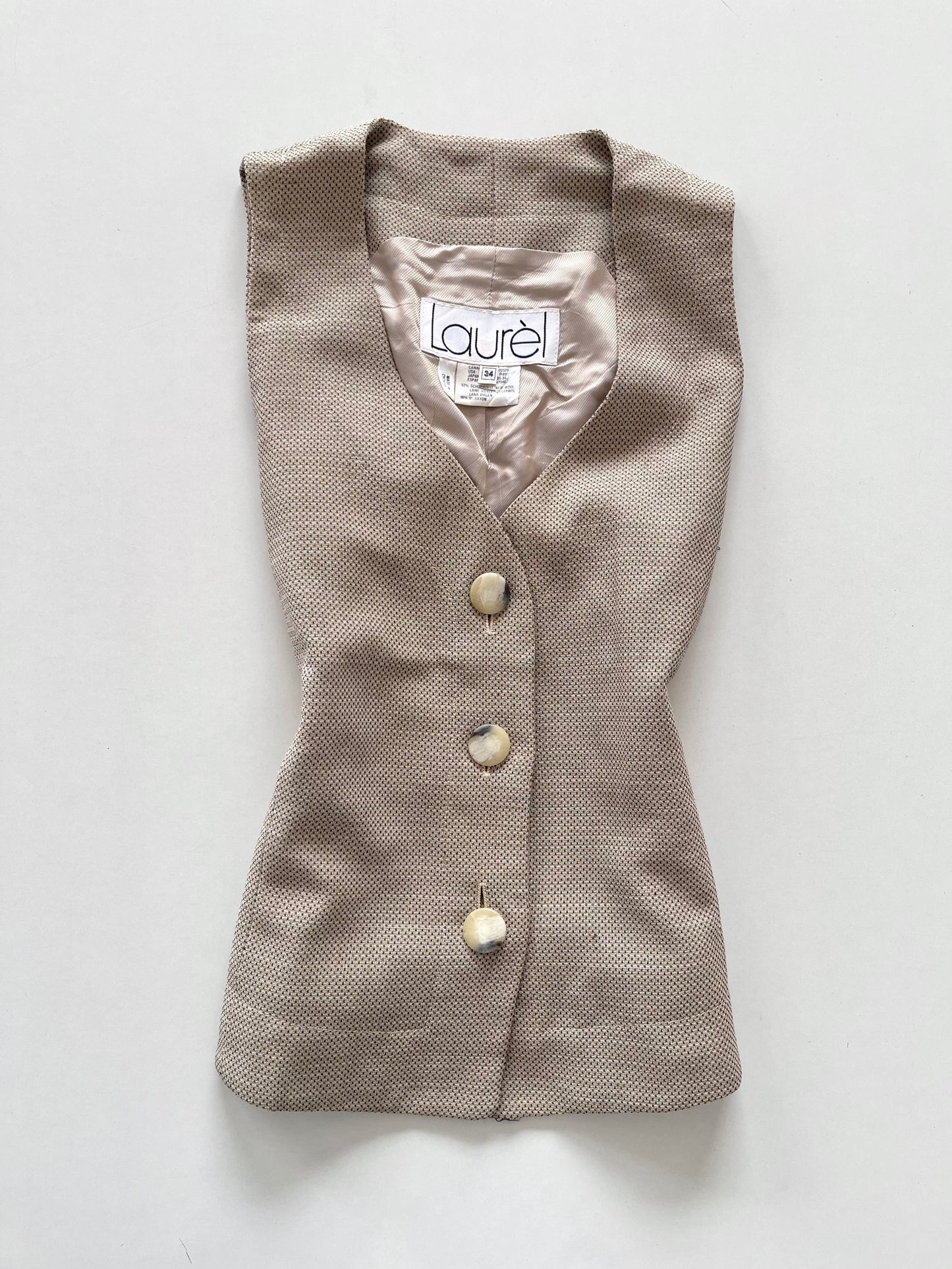 Laurel Vintage Waistcoat-Bust 34