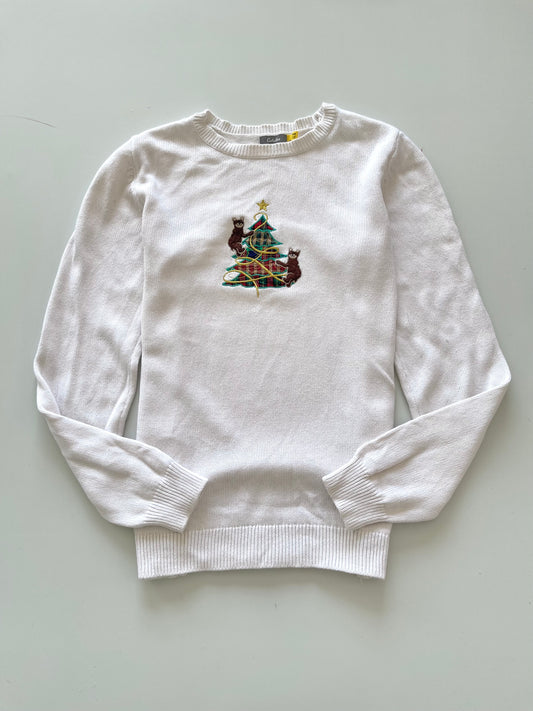 Cobelas Christmas Embroidered Sweater-Bust 38