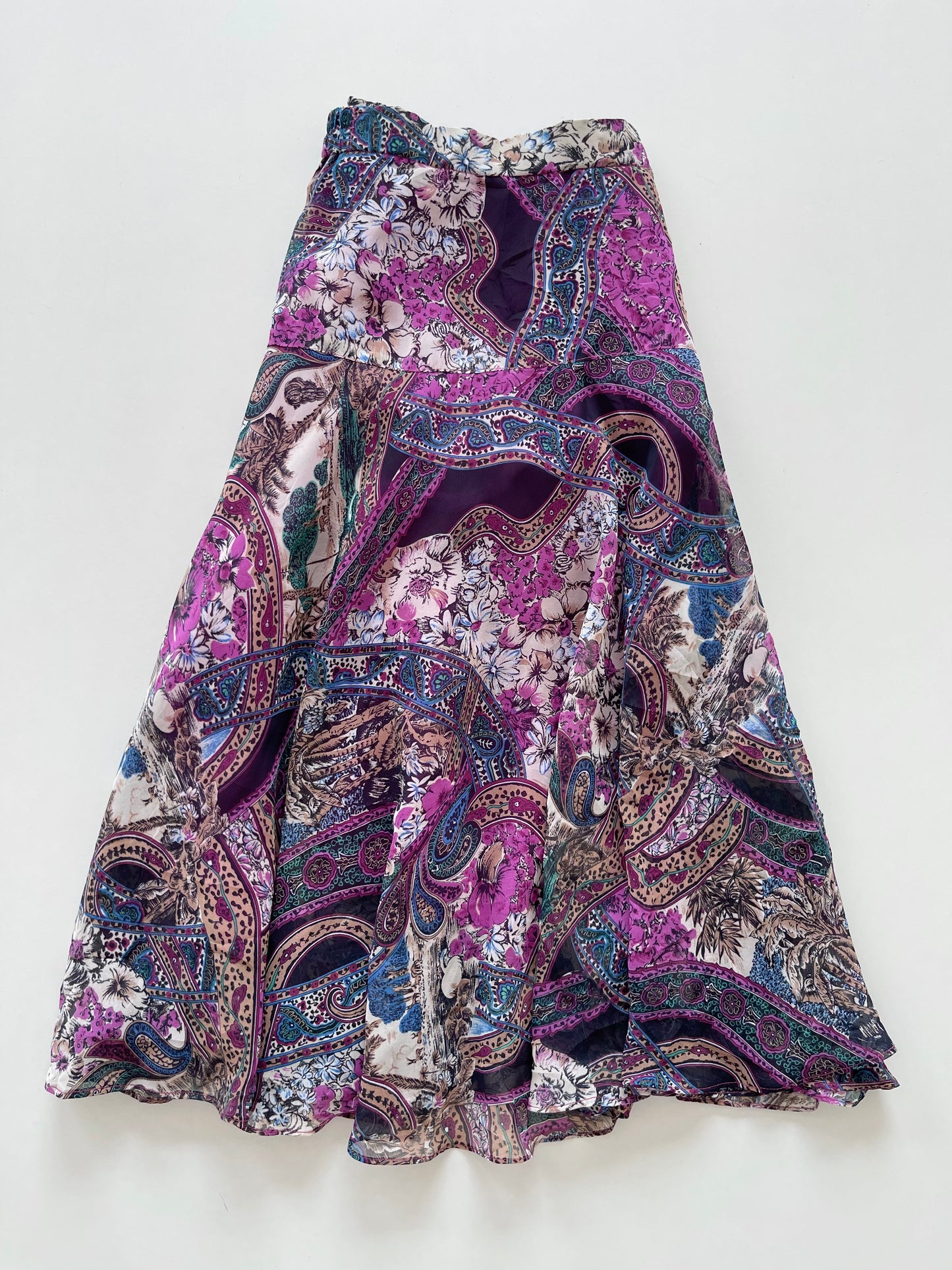 Paisley Vintage Skirt-Waist 32 to 34