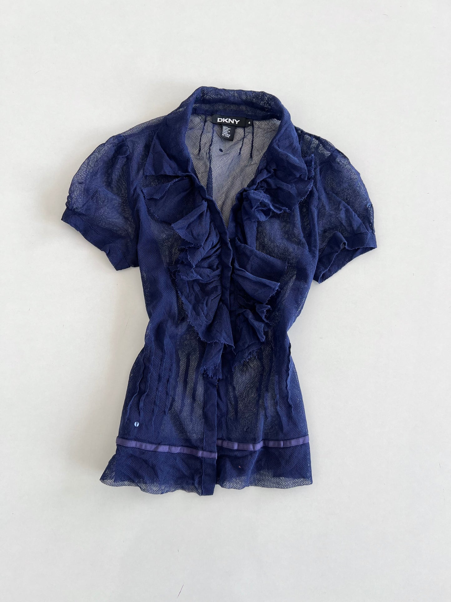 DKNY Vintage 100% Cotton Top-Bust 30