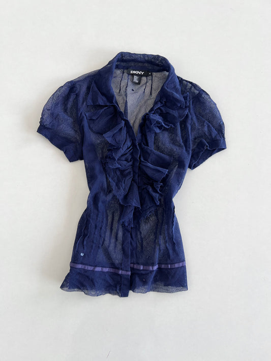 DKNY Vintage 100% Cotton Top-Bust 30