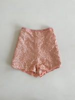 Load image into Gallery viewer, Sequin Shorts-Waist 24