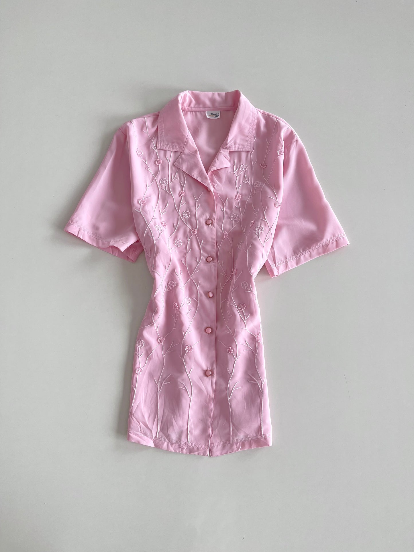 Creation Atelier Embroidered Vintage Shirt -Bust 52