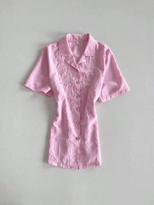 Creation Atelier Embroidered Vintage Shirt -Bust 52