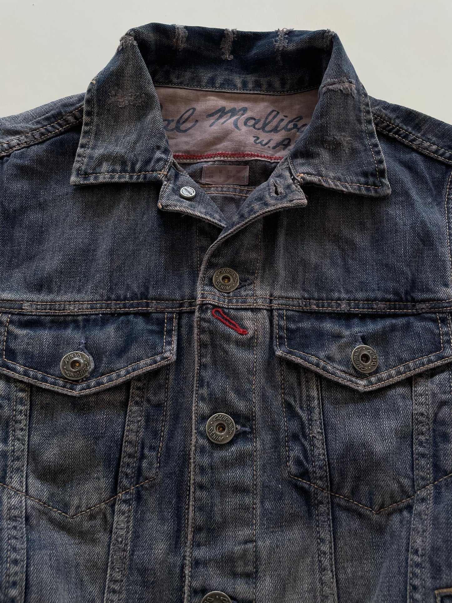 Vintage Denim Jacket-Bust 40