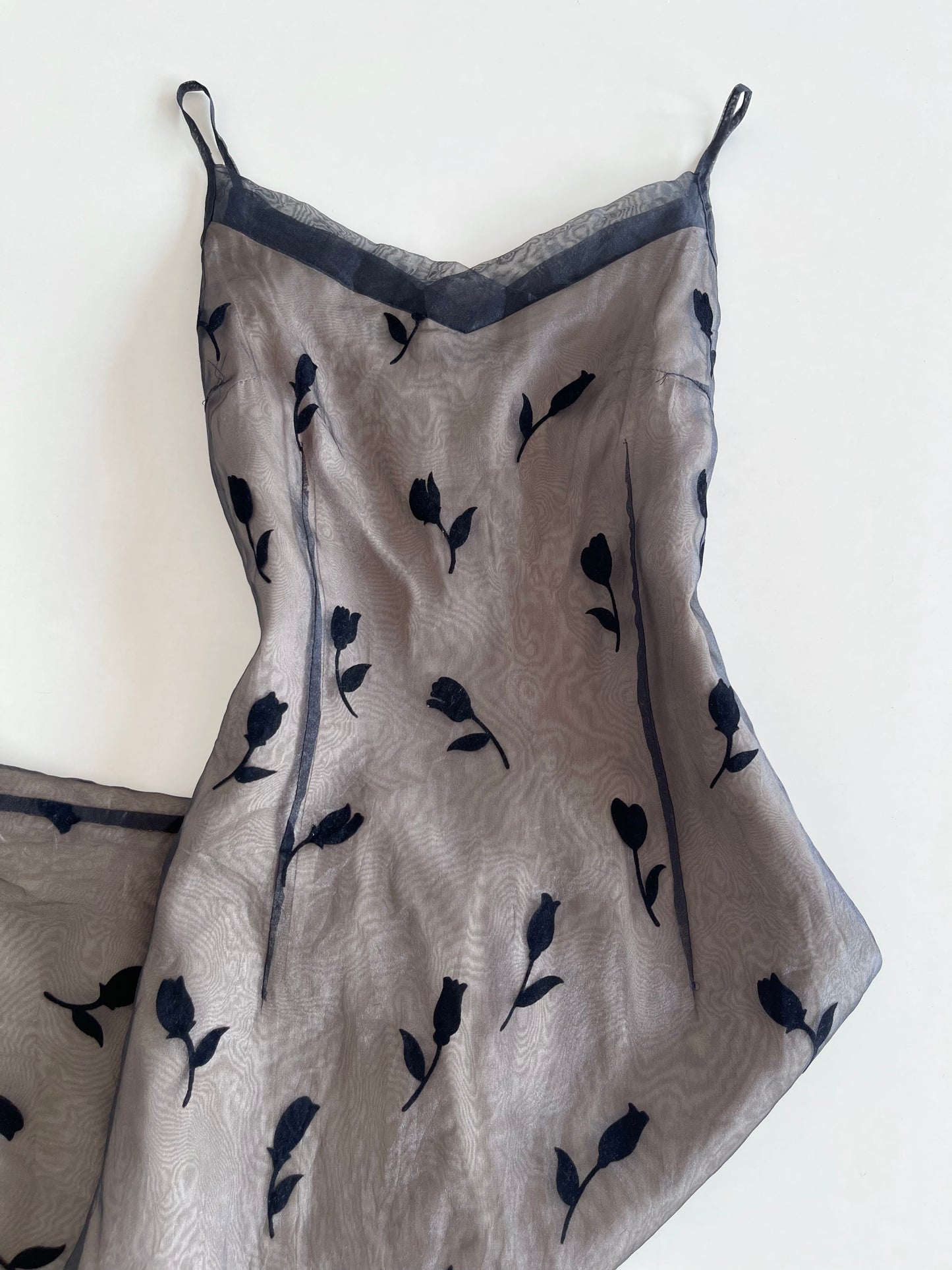 Ever Beauty Organza Slip Dress-Bust 34