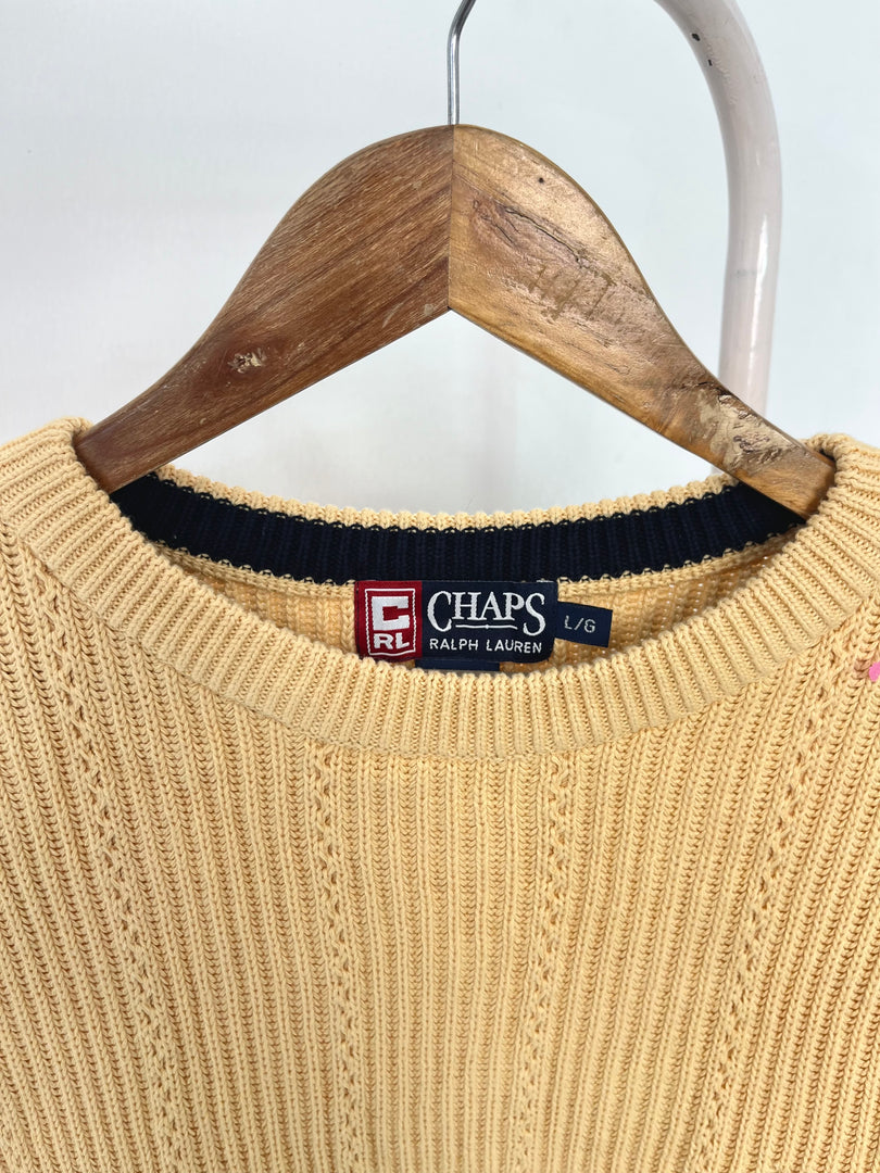 Vintage Chaps by Ralph Lauren Sweater-Chest 46
