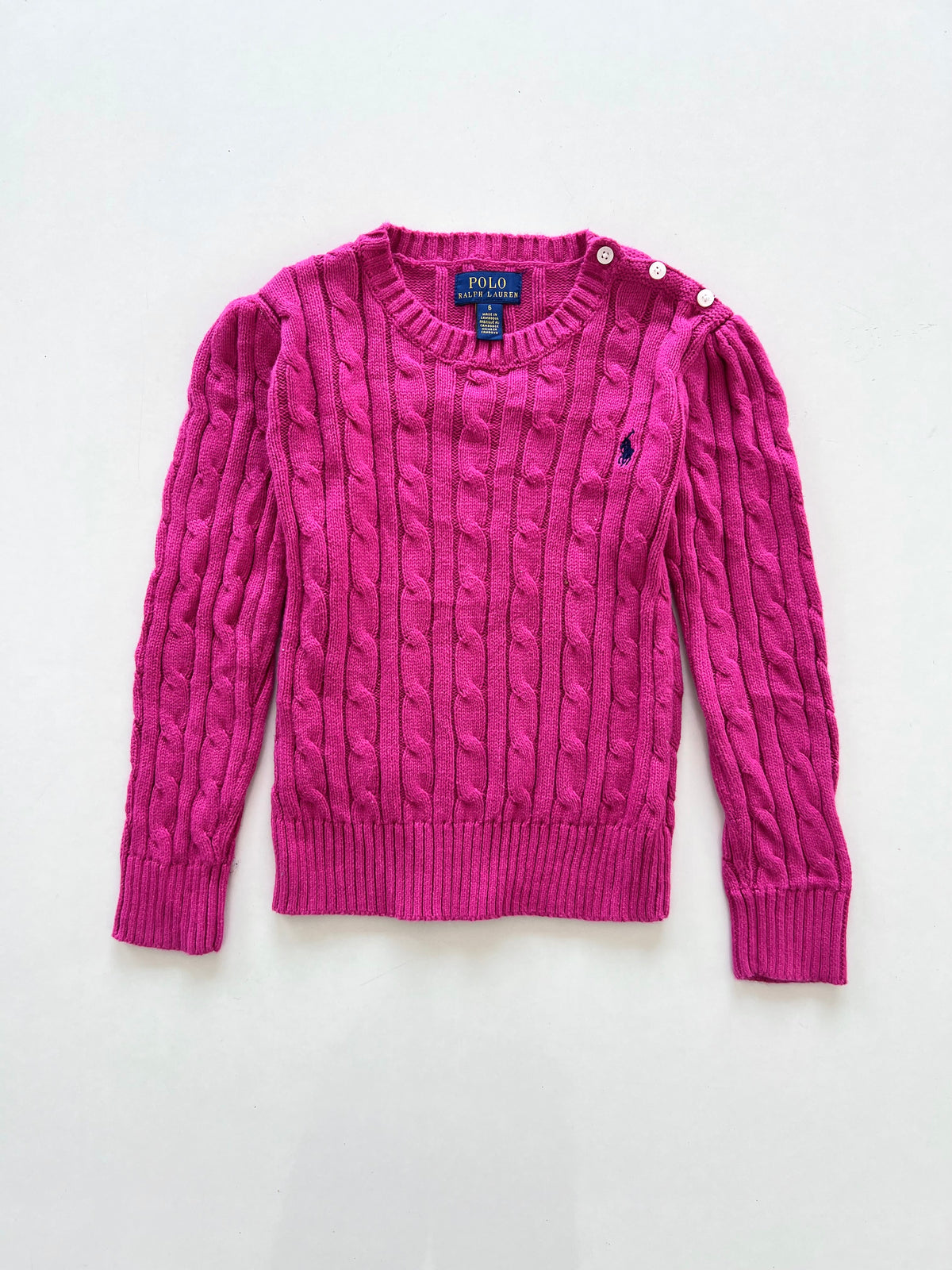 Ralph Lauren Kids Vintage Sweater-Bust 28