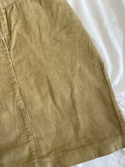 Mango Vintage Corduroy Skirt-Waist 28