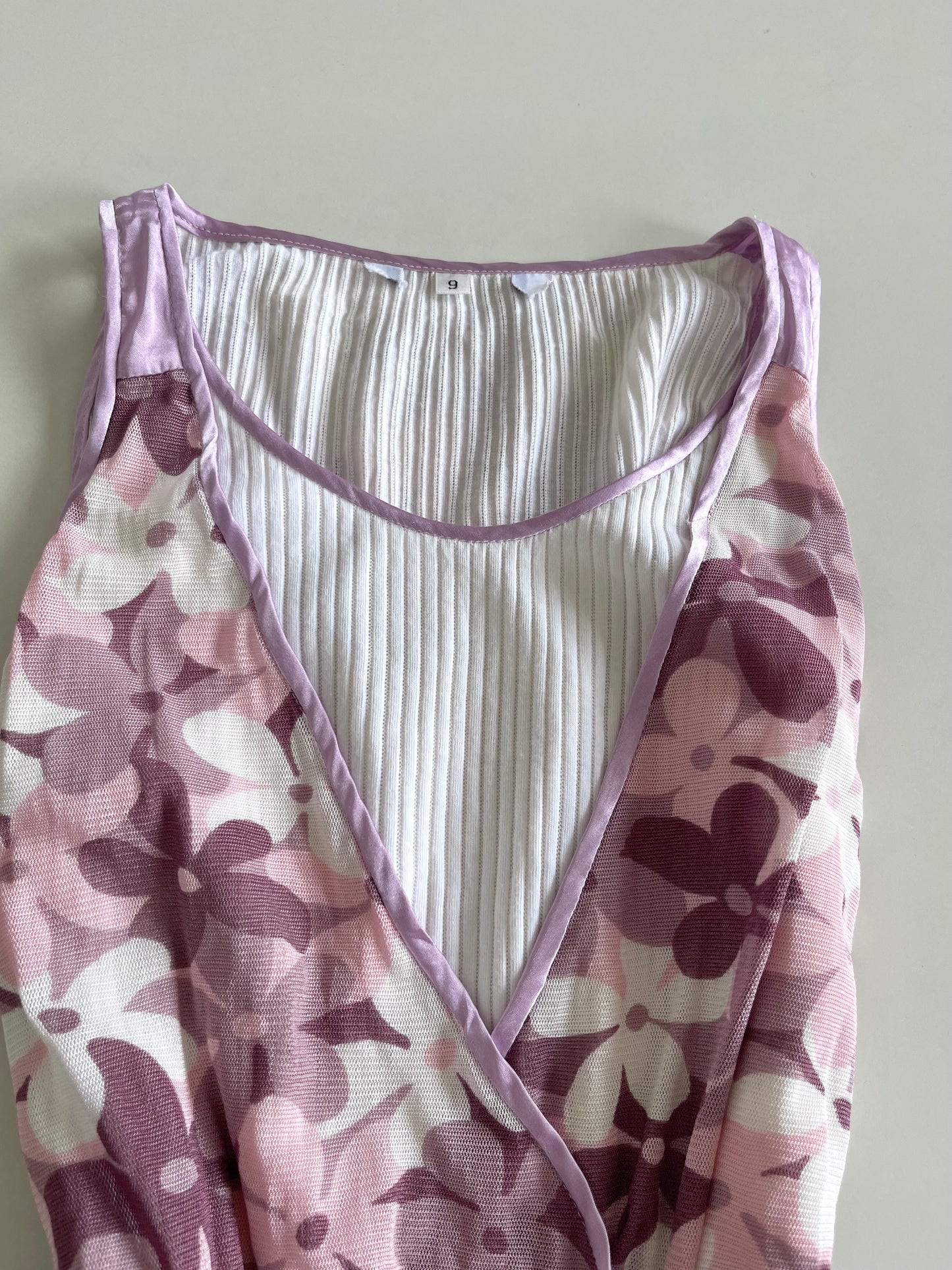 Floral Y2k Vintage Top-Bust 36 to 38