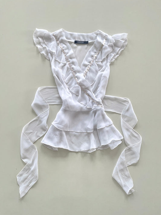 Grifflin Sheer Top-Bust 34