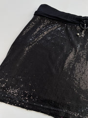 Black Sequin Skirt-Waist 34 to 36
