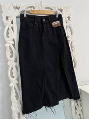 Denim Long Skirt-Waist 26