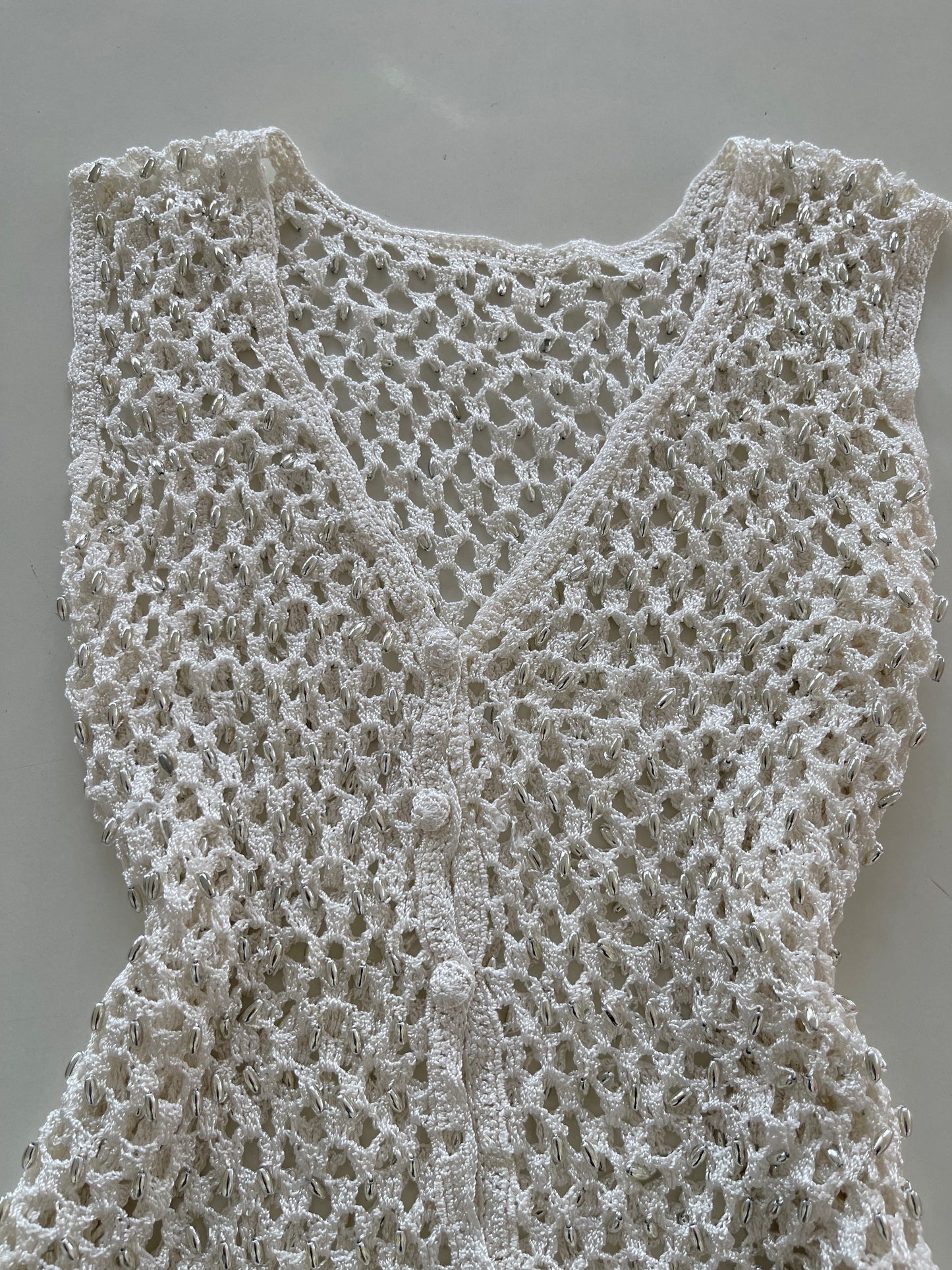 Crochet Beaded Top-Bust 36 to 38