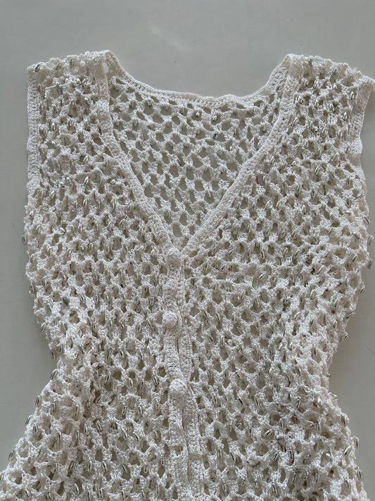 Crochet Beaded Top-Bust 36 to 38