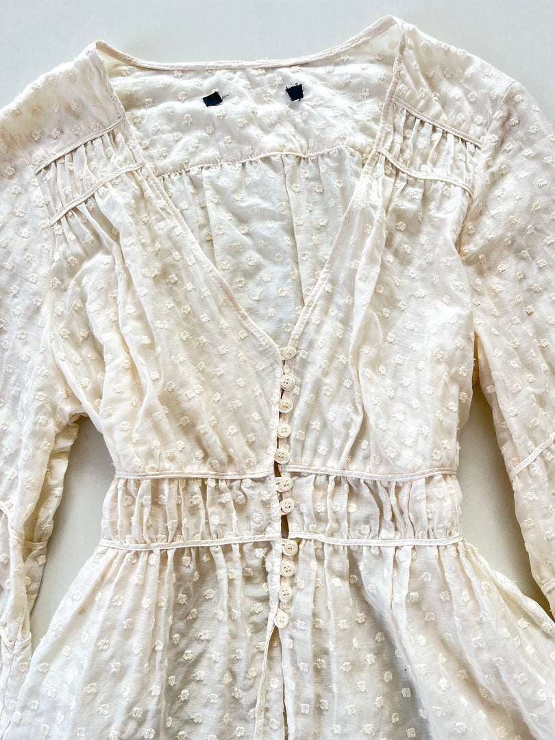 Zara Sheer Top-Bust 38