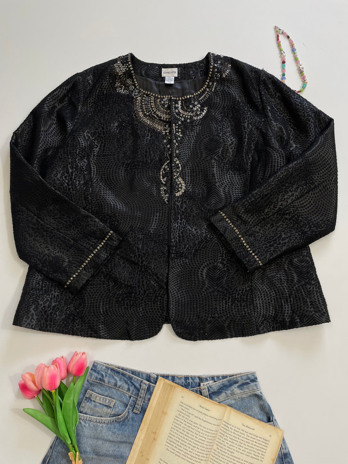 Chico’s Blazer-Bust 46