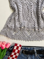 Load image into Gallery viewer, Crochet Top-Bust 28 to 32
