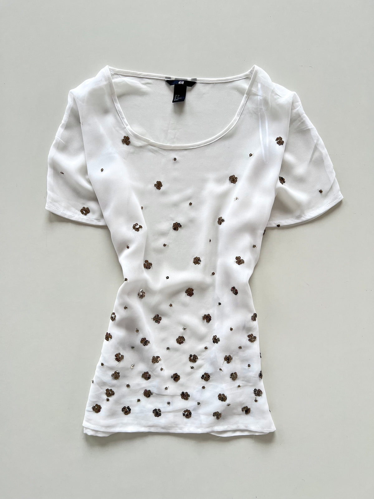 H&M Sheer Top-Bust 36