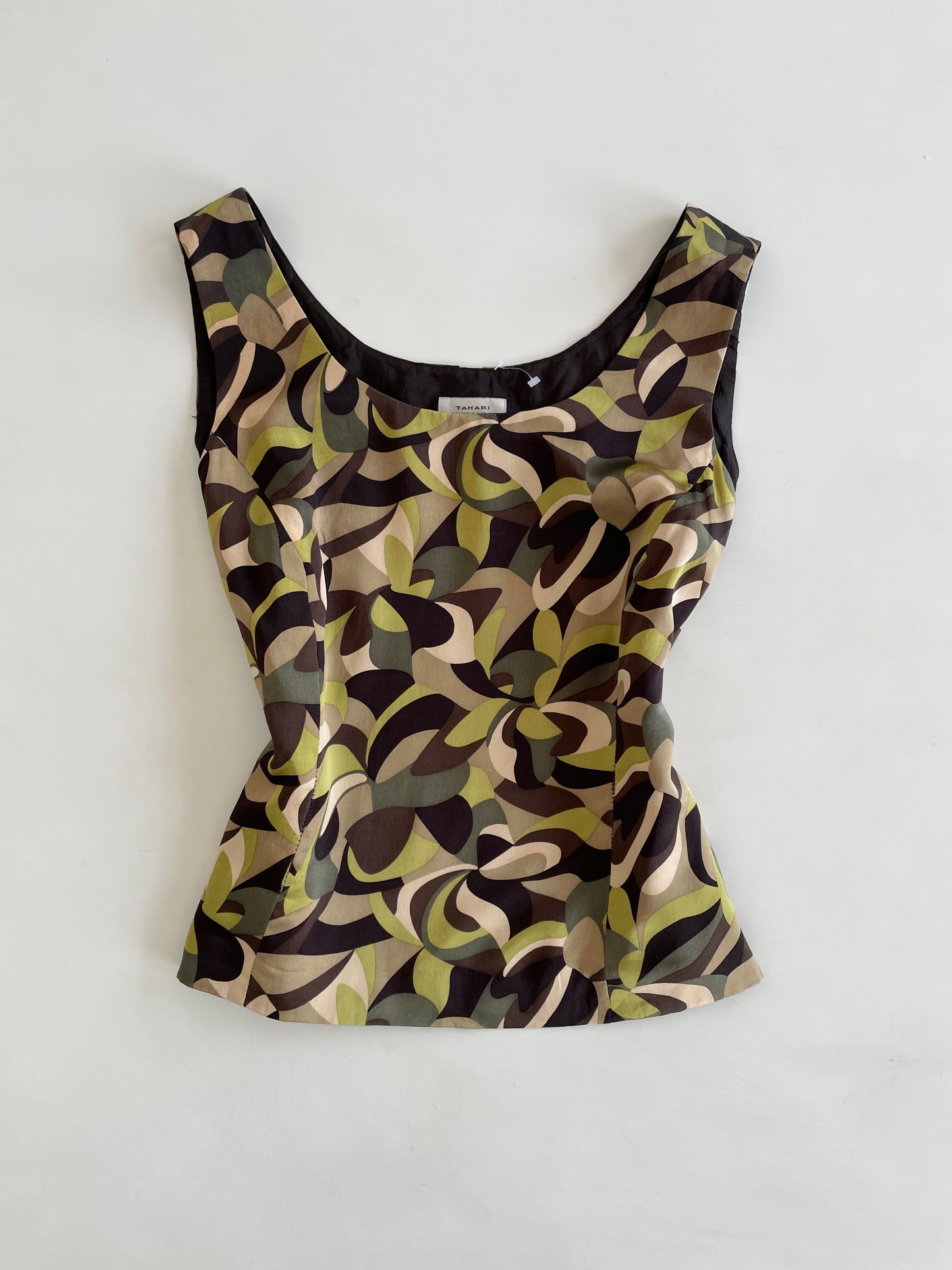 Tahari 100%Silk Top-Bust 42
