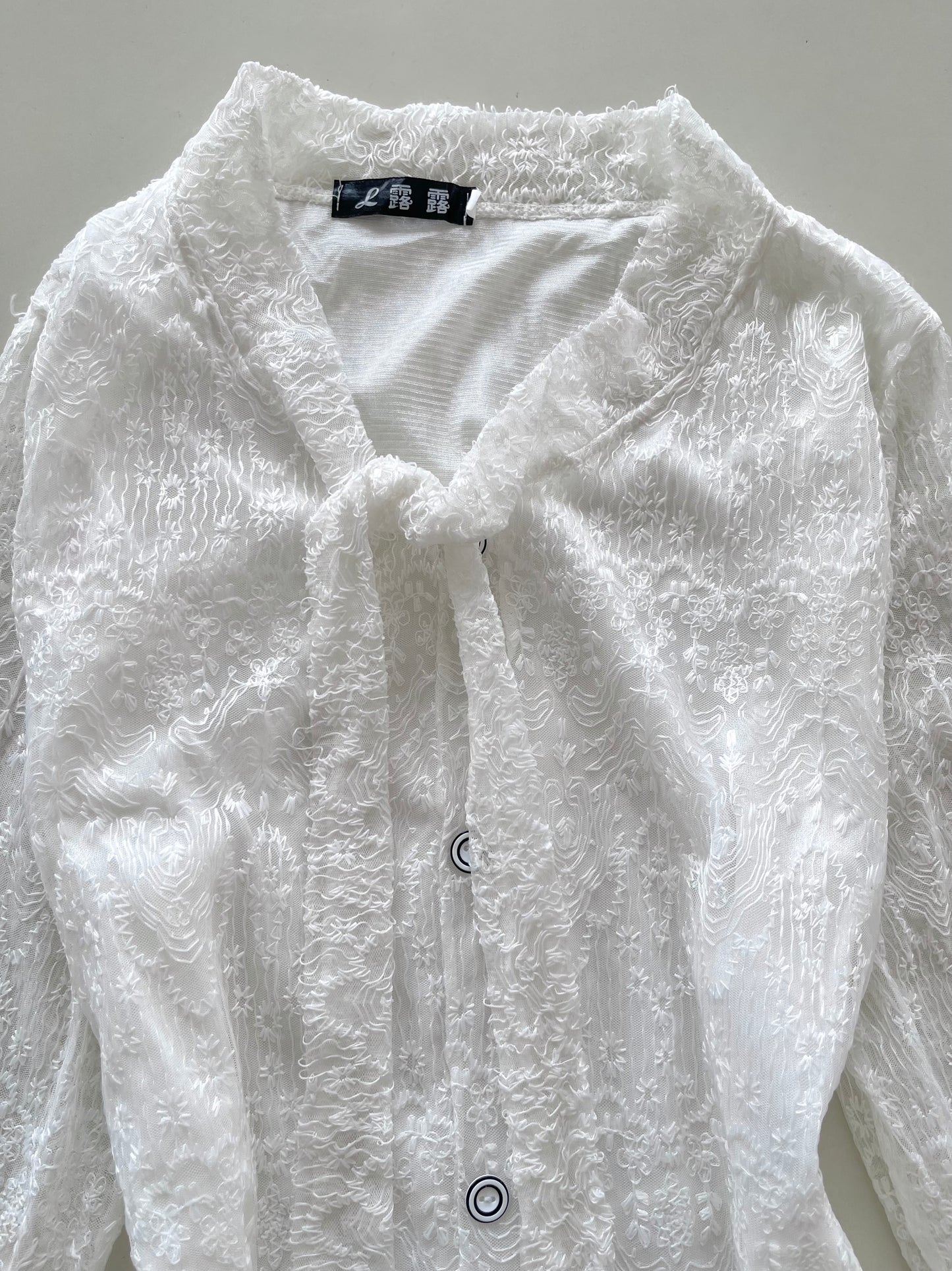 Vintage Lace Dress-Bust 42