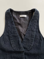 Load image into Gallery viewer, Tightrope Denim Waistcoat - Bust 30
