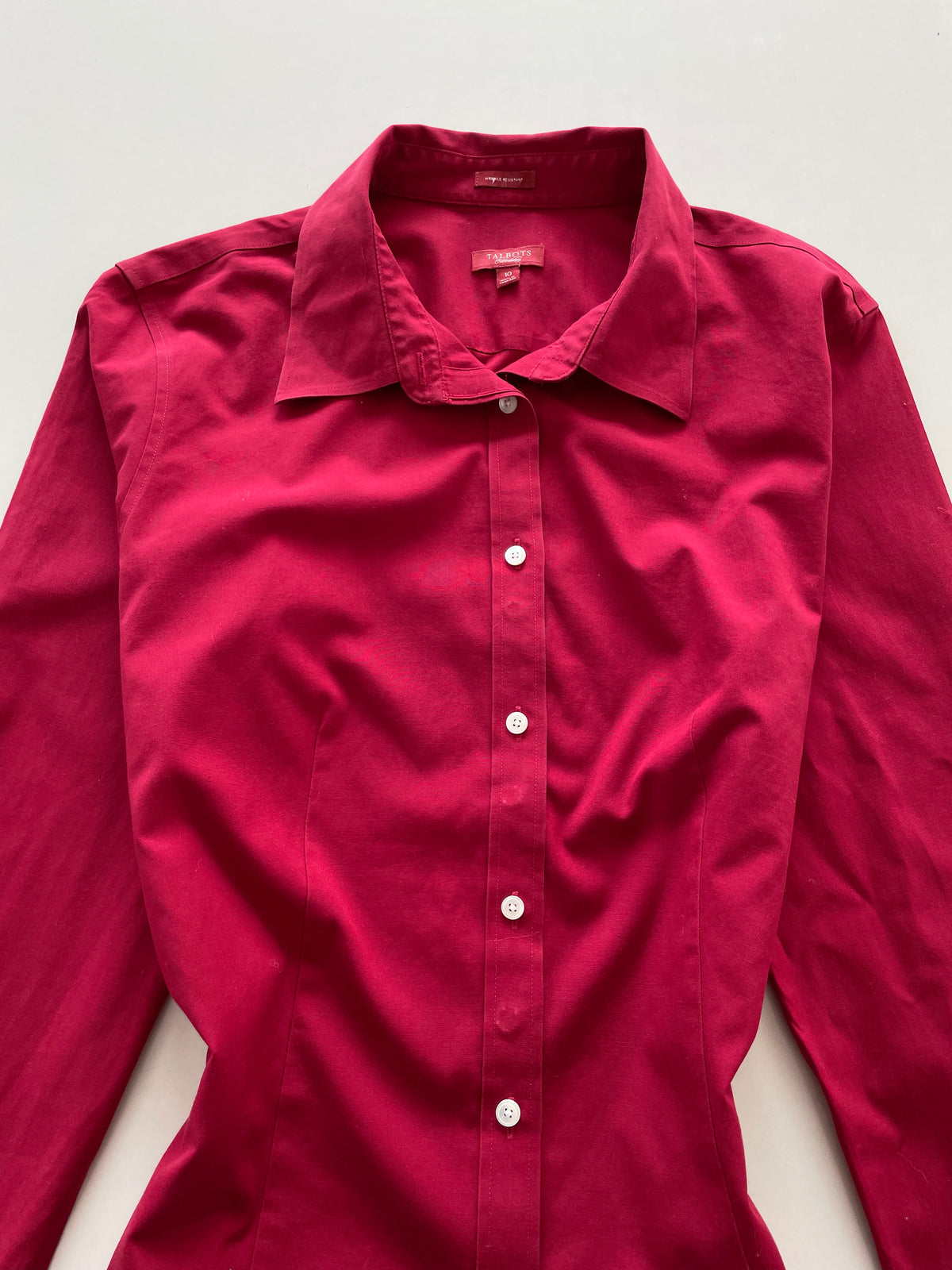 Talbots Cotton Vintage Shirt-Bust 38