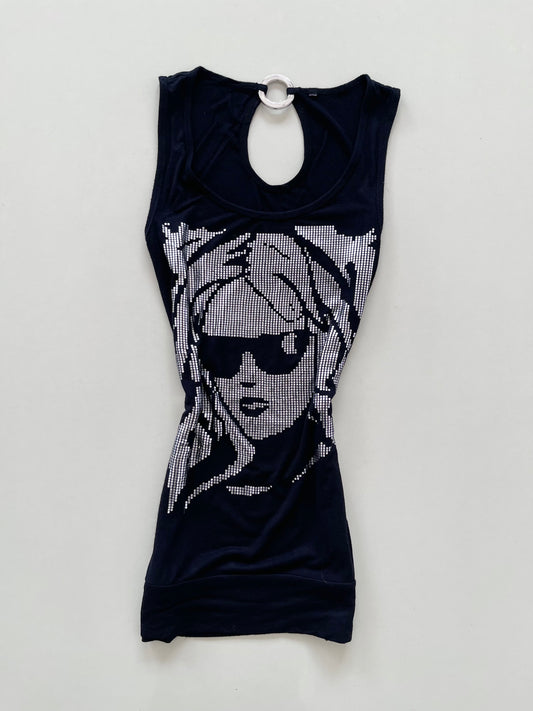 Y2k Baddie Top-Bust 38 to 40