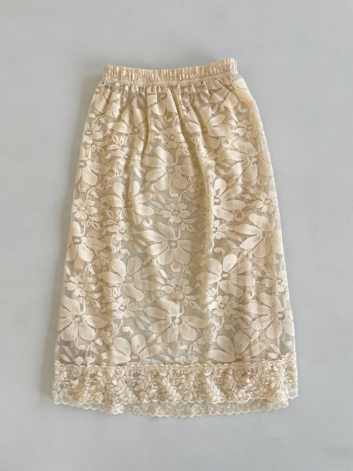 Sheer Vintage Skirt-Waist 26 to 30