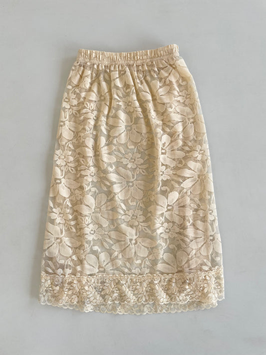 Sheer Vintage Skirt-Waist 26 to 30