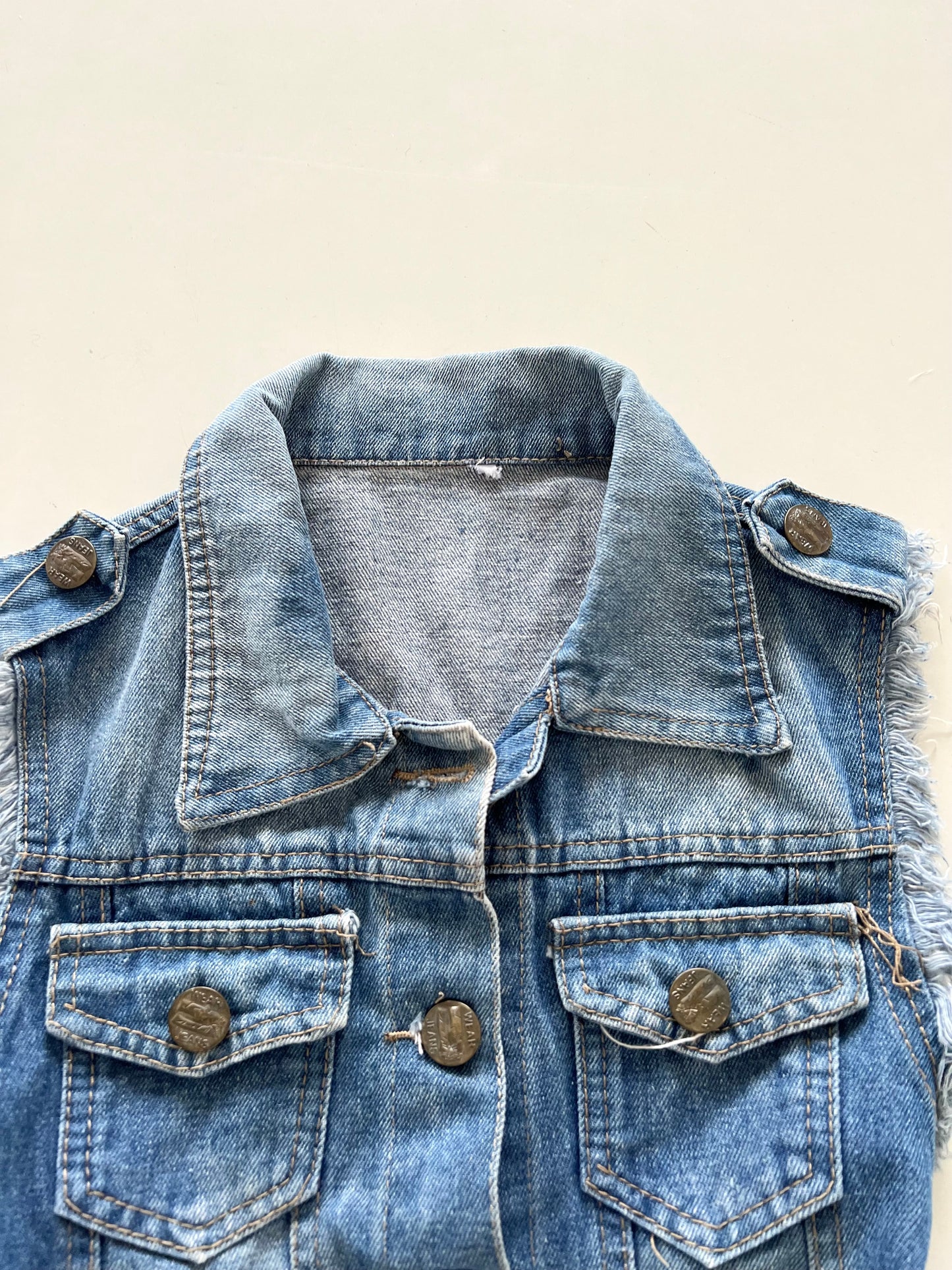 Denim Jacket-Bust with 34