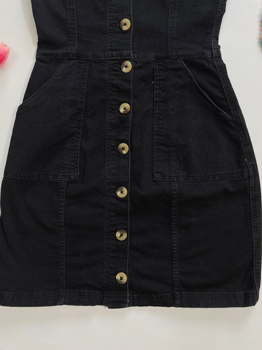 H&M Denim Dress-Bust 30