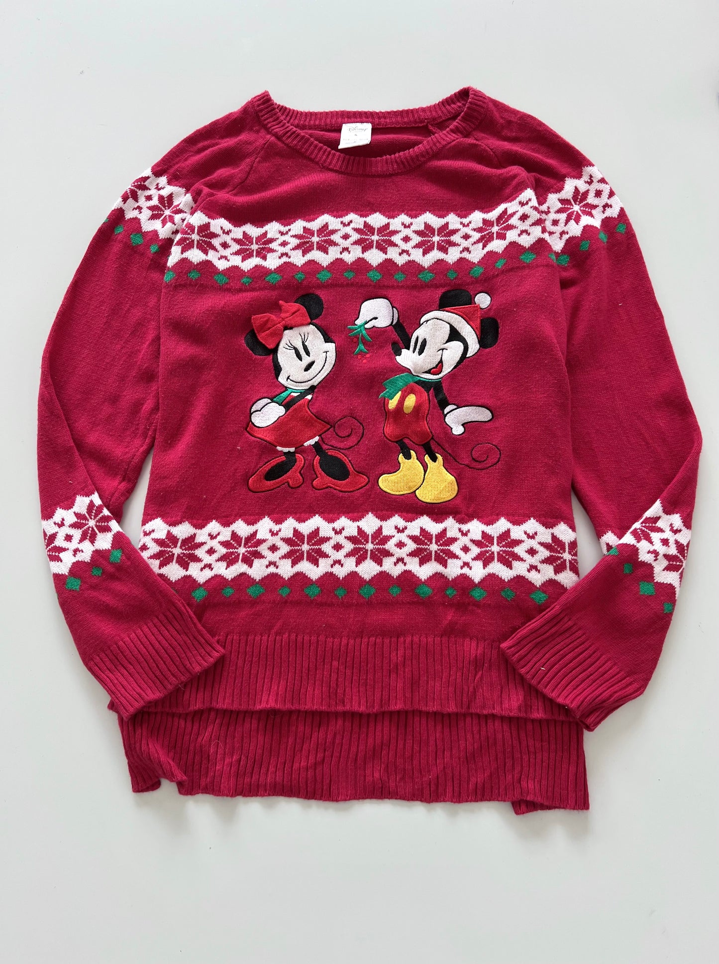 Disney Store Christmas Sweater-Bust 48